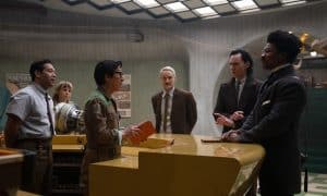 Loki and Others Discussing Temporal Loom