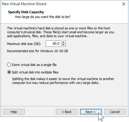 06 Virtual Hard Disk Size