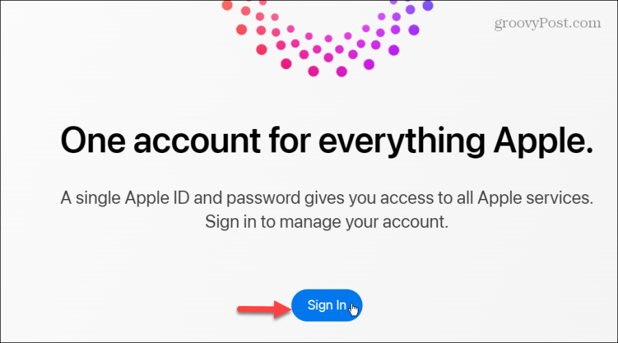 Sign Into Your Apple Account with Passkeys 