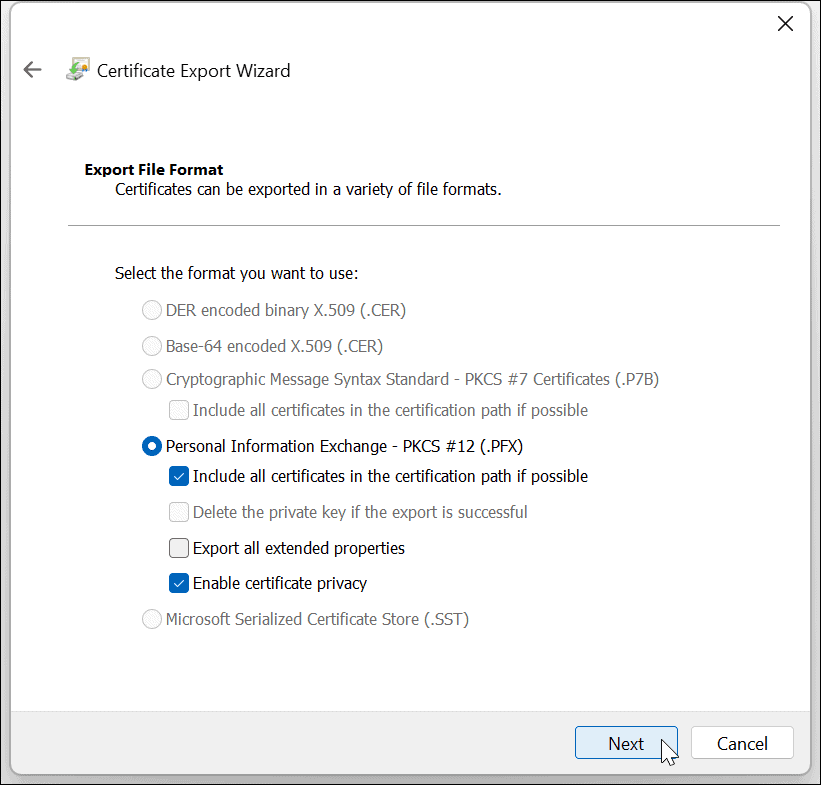 Encrypt Files and Folder on Windows 11