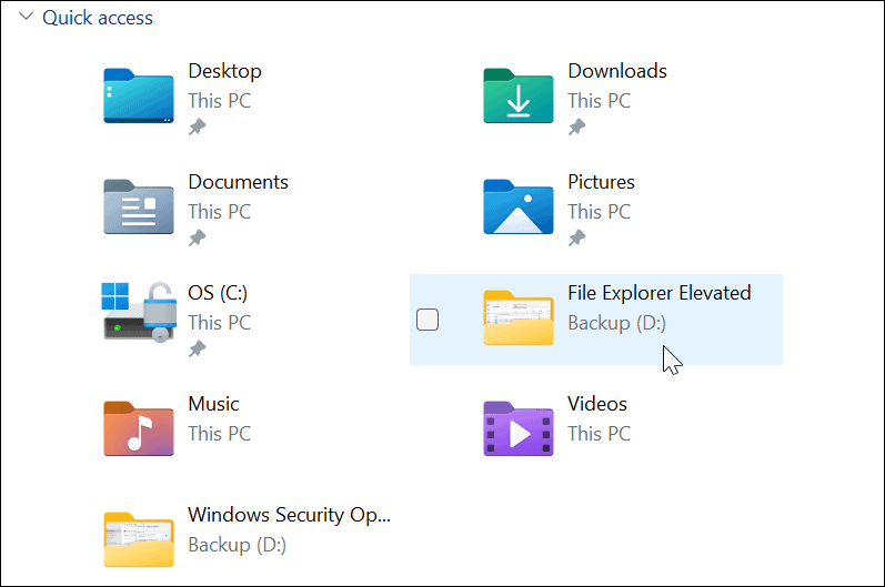 Run windows 11 file explorer as administrator