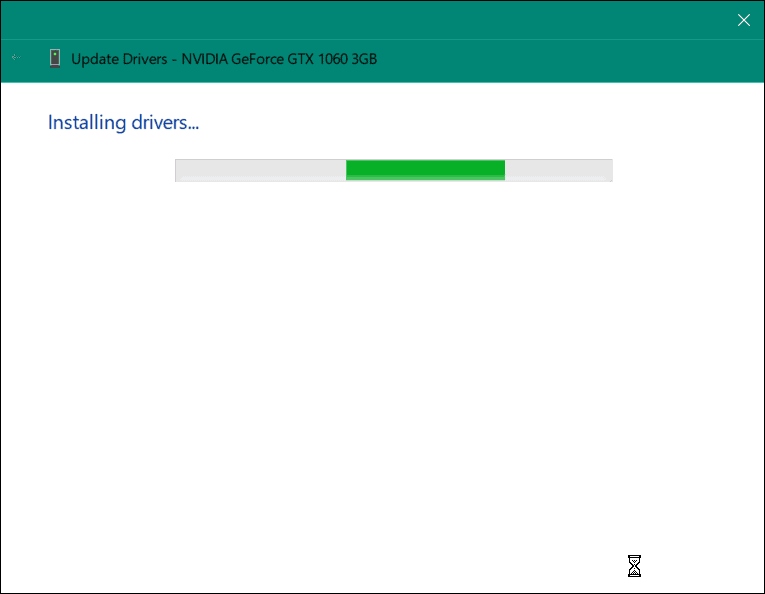 driver installing