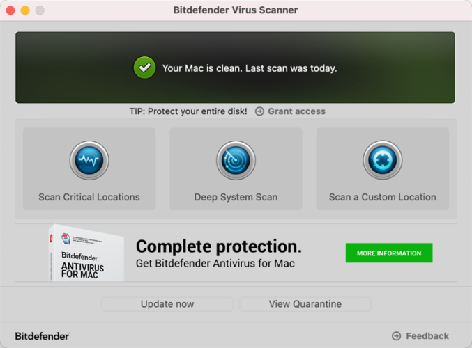 bitdefender free antivirus for mac