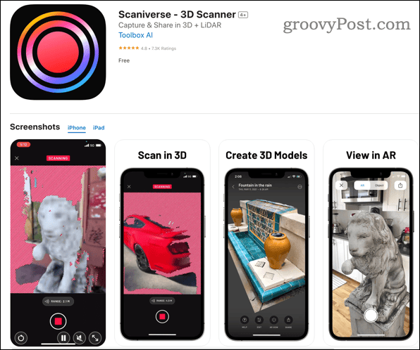 Best LiDAR Apps for iPhone - Scaniverse