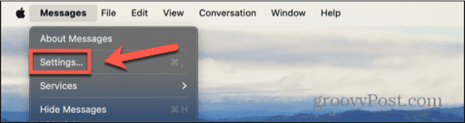 mac messages settings