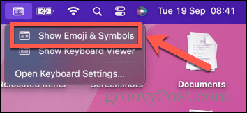 mac emojis and symbols