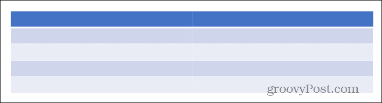 powerpoint inserted table