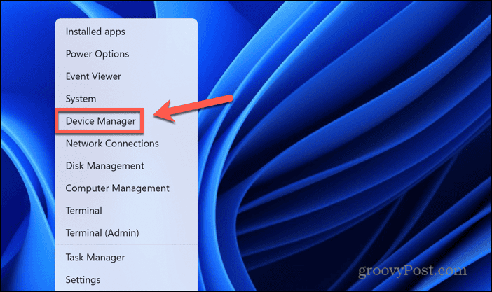 windows 11 device manager