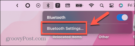 mac bluetooth settings