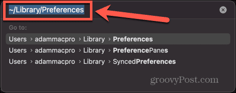 mac go to preferences