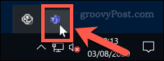 Microsoft Teams system tray icon