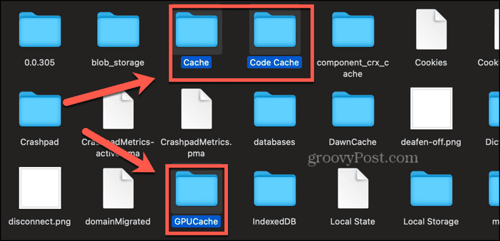 mac delete discord cache folders