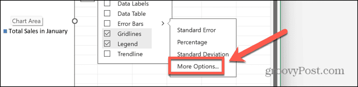 excel more options