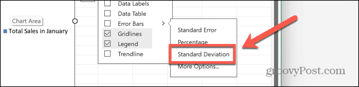 excel standard deviation