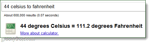 google celsius to fahrenheit