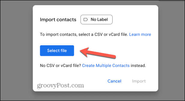 gmail select file