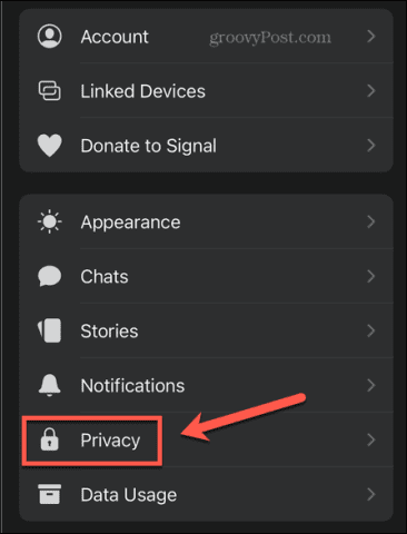 signal privacy