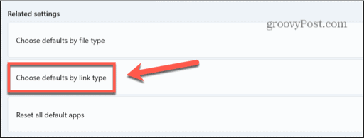 windows 11 choose defaults by link type