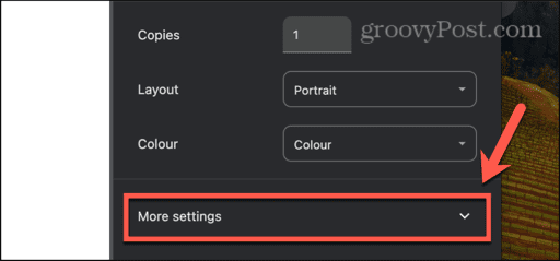 mac chrome more settings