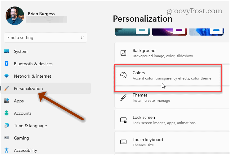 Settings Windows 11