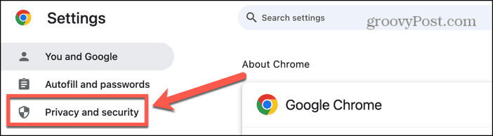 chrome privacy