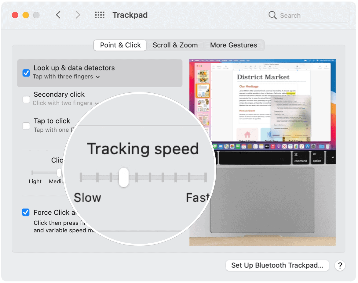 Fix Problems With Your Mac Mouse TrackPad tracking speed