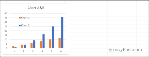 excel chart legend