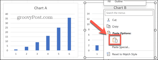 excel paste