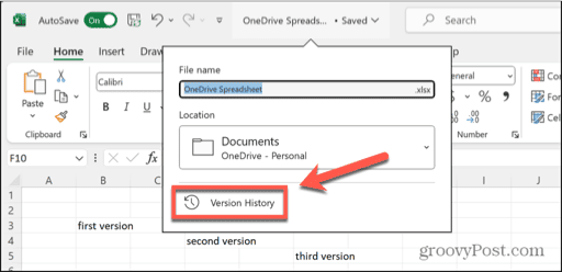 excel version history