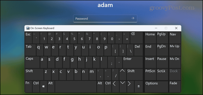 windows 11 on screen keyboard