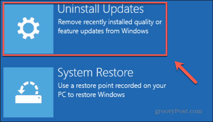 windows 11 uninstall updates