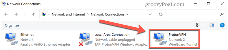 windows 11 vpn connection